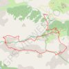 Trace GPS Crête de la blanche Louis, itinéraire, parcours