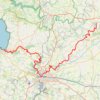 Trace GPS GR38 De Douarnenez à Châteauneuf-du-Faou (Finistère), itinéraire, parcours