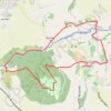 Trace GPS Randonnée à pied la Vallée du Noireau - Suisse-Normande, itinéraire, parcours