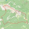 Trace GPS Le Mont Ventoux, itinéraire, parcours