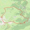 Trace GPS Curières - Cascade du Devèz, forêt de l'Aubrac (alt. max 1320m)****, itinéraire, parcours