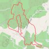 Trace GPS Saint-Sépulcre - La Vallonière, itinéraire, parcours