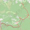 Trace GPS Puig Neulos en traversée du Perthus à Laroque des Albères, itinéraire, parcours