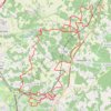 Trace GPS Fontcouverte Douhet, itinéraire, parcours