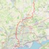 Trace GPS De Brest à Plabennec, itinéraire, parcours