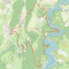 Trace GPS La ronde du lac de Vouglans, itinéraire, parcours