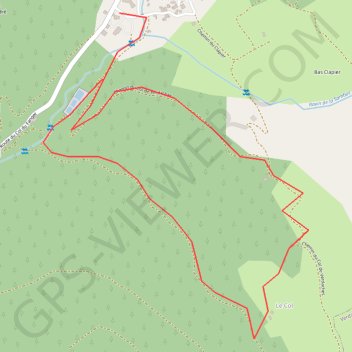 Trace GPS Col de Verdaches, itinéraire, parcours