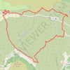 Trace GPS Saint-Julien-des-Meulières, itinéraire, parcours