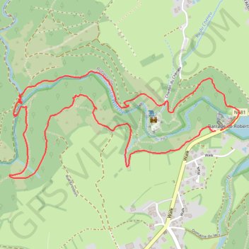 Trace GPS Balades de l'été - Robertville, itinéraire, parcours