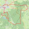 Trace GPS Autun - Les Feuillies - Montagne-Saint-Sébastien - La Croix de la Libération, itinéraire, parcours