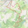 Trace GPS Marche 20 Kms St Cham 2019, itinéraire, parcours