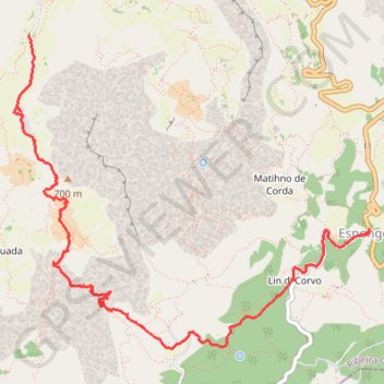 Trace GPS Cap vert - Cha de Pedra - Espongeiro, itinéraire, parcours