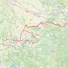 Trace GPS Carcassonne-Mirepoix, itinéraire, parcours