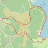 Trace GPS Tour du bois de Crosas, itinéraire, parcours