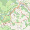 Trace GPS Pays Beaujolais - Pierres Dorées - Légny, itinéraire, parcours
