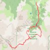 Trace GPS Les Eaux Tortes dans la Vallée du Laverq, itinéraire, parcours