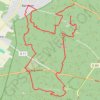 Trace GPS Fontainebleau Epine, itinéraire, parcours