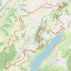 Trace GPS Lac de Paladru - Les Hauts du lac, itinéraire, parcours