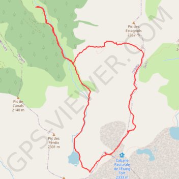 Trace GPS Pic de l'Homme et lac d'Aygue Longue, itinéraire, parcours
