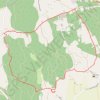 Trace GPS Circuit des Bories - Mur des Abeilles, itinéraire, parcours