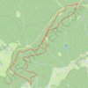 Trace GPS Rothlach Chaume des veaux Rothlach, itinéraire, parcours