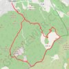 Trace GPS Barres de Cuers par Néoules, itinéraire, parcours