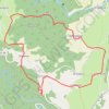 Trace GPS MAYRES - ROUAYRES - LA BOSDONIE, itinéraire, parcours