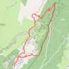Trace GPS De la Rousse aux Belles Ombres, itinéraire, parcours