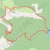 Trace GPS Pic de Saillant et du Gar, itinéraire, parcours