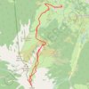 Trace GPS Cap de Laubère depuis Ens, itinéraire, parcours