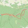 Trace GPS Sur les crêtes du Grand Luberon, itinéraire, parcours