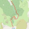 Trace GPS Cirque de Garbettou et Étang du Garbet, itinéraire, parcours