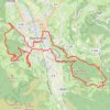 Trace GPS Bagnères-de-Bigorre - Col des Palomières - Gerde - Col du Bédat, itinéraire, parcours