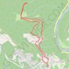 Trace GPS Tombes rupestres de Ribes, itinéraire, parcours