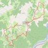 Trace GPS Saint-Maurice en Gourgois, itinéraire, parcours