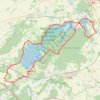 Trace GPS Circuit des 3 lacs de la forêt d'Orient, itinéraire, parcours
