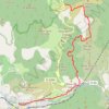 Trace GPS Vallon de Basséra, itinéraire, parcours