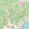 Trace GPS De Cogolin Crêtes de Cavalaire retour par la Môle, itinéraire, parcours