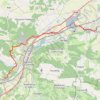 Trace GPS Cazères - Saint Martory, itinéraire, parcours