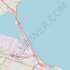 Trace GPS Burlington - Hamilton, itinéraire, parcours