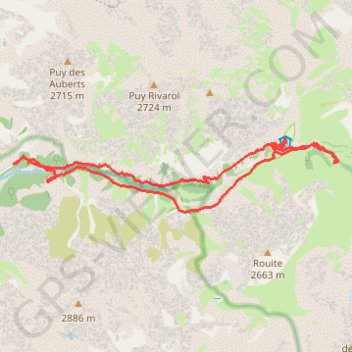 Trace GPS Chaumette, itinéraire, parcours