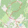 Trace GPS droniere - iselet -10 km, itinéraire, parcours