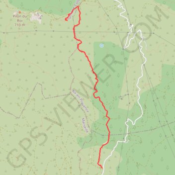 Trace GPS Notre-Dame du Rot par le Petit Cornillon - Allauch, itinéraire, parcours