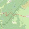 Trace GPS Track 2 août 2020 à 15:42, itinéraire, parcours