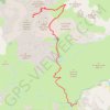 Trace GPS Pic du Midi d'Ossau, itinéraire, parcours