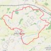 Trace GPS Le marais du Grand Hazé - Bellou-en-Houlme, itinéraire, parcours