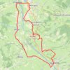Trace GPS Brionnais entre Loire et canal, itinéraire, parcours