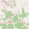 Trace GPS Col du Grand-Saint-Bernard Echevennoz, itinéraire, parcours