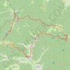 Trace GPS Tête des Perches et Vogelstein en boucle par les lacs du Neuweiher et des Perches, itinéraire, parcours