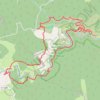 Trace GPS Le tour des gorges de la Méouge, itinéraire, parcours